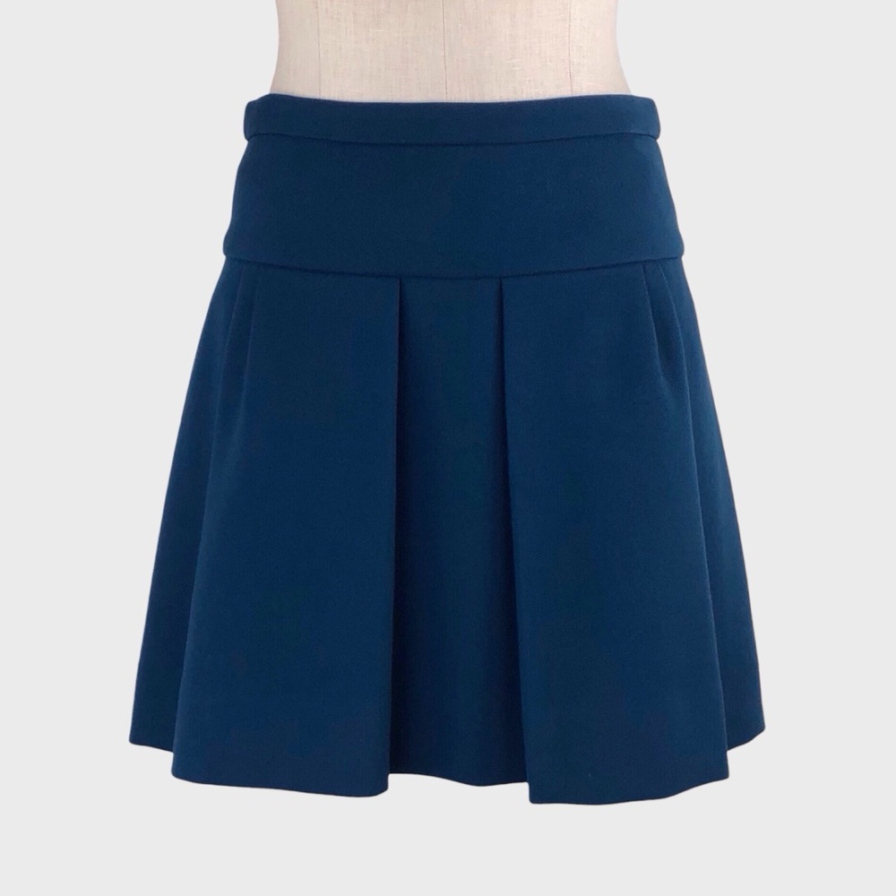 J‎ Crew Box Pleat Mini Skirt